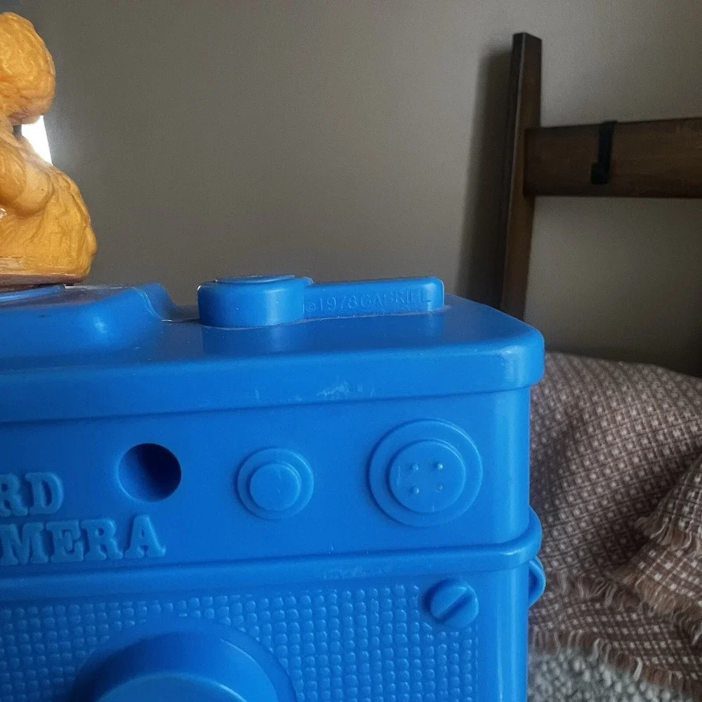 Vintage 1978 Sesame Street Big Bird Toy Alphabet 3D Camera